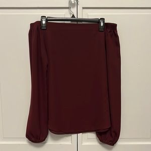Love…ady Brand Off Shoulder Blouse Size XS